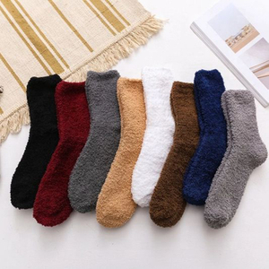 Wholesale Fuzzy Fluffy Warm Super Soft Long Cozy Winter Socks